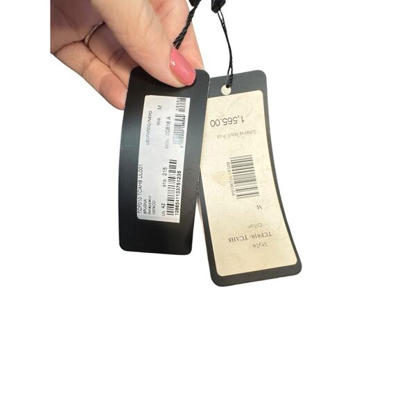 Dolce & Gabbana NWT Terry Cotton Bath Robe in Leopard Print Size M - Picture 7 of 11